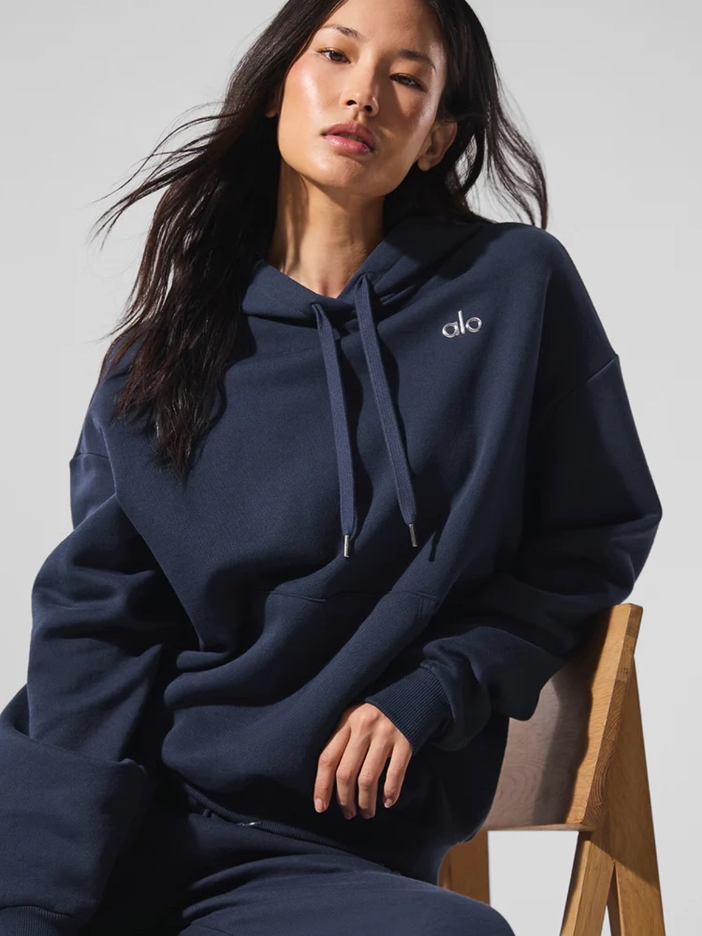 ALO Accolade Hoodie - Navy Size XS